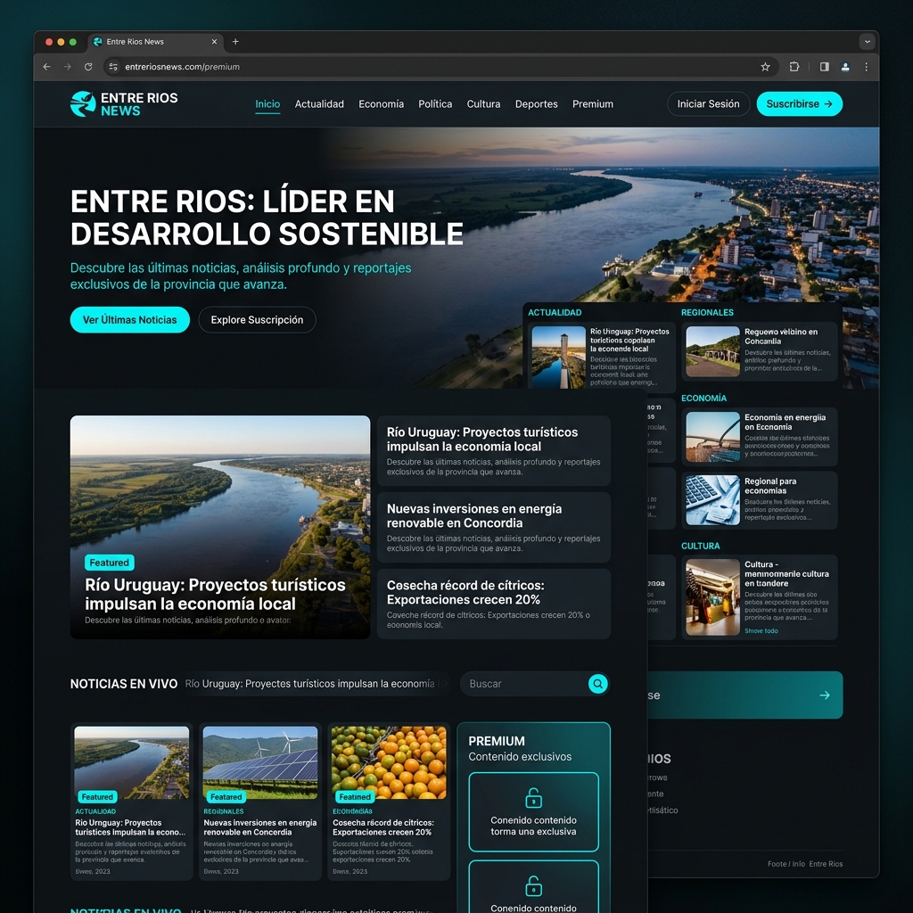 Entre Ríos ON website preview