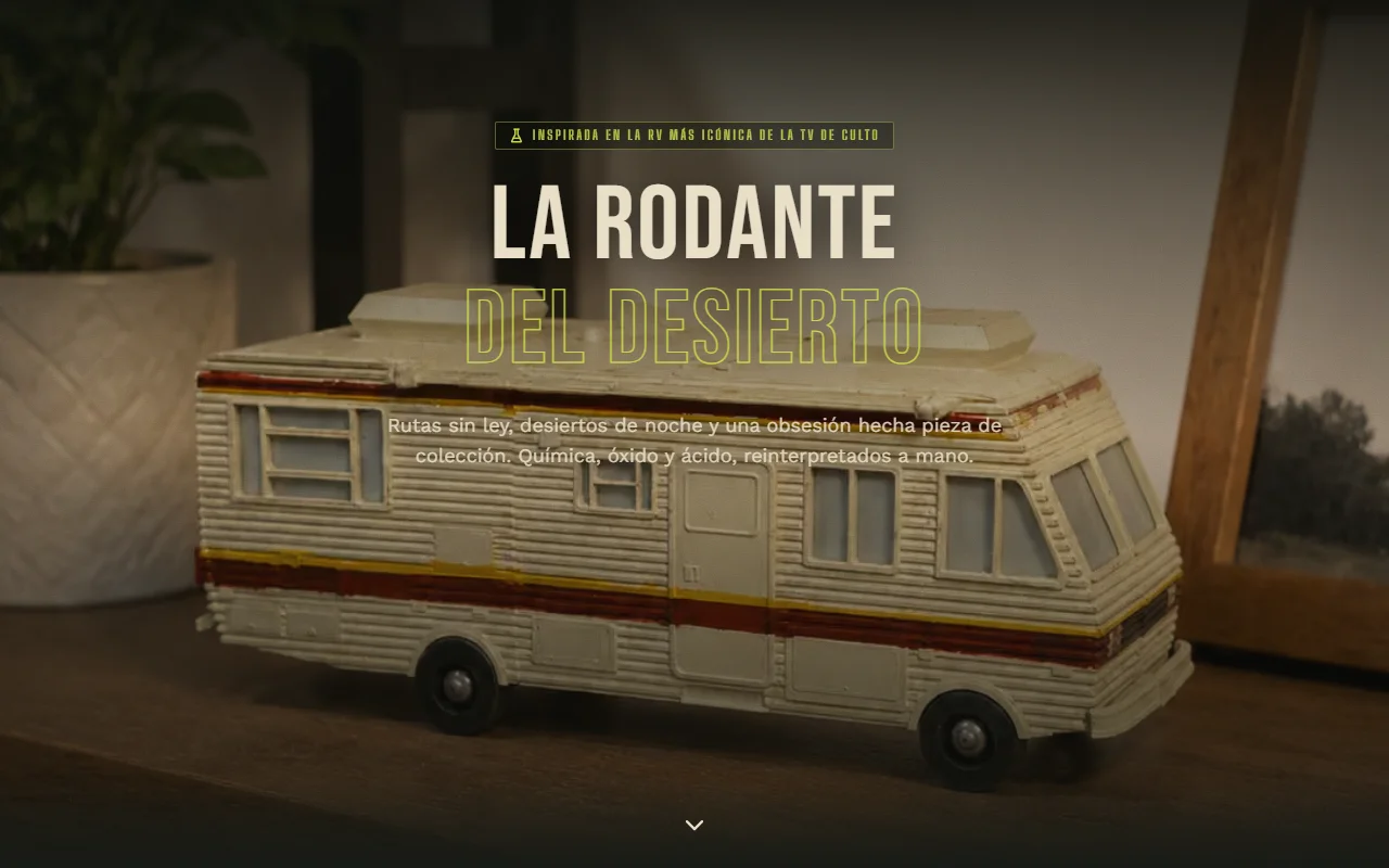 La Rodante del Desierto website preview